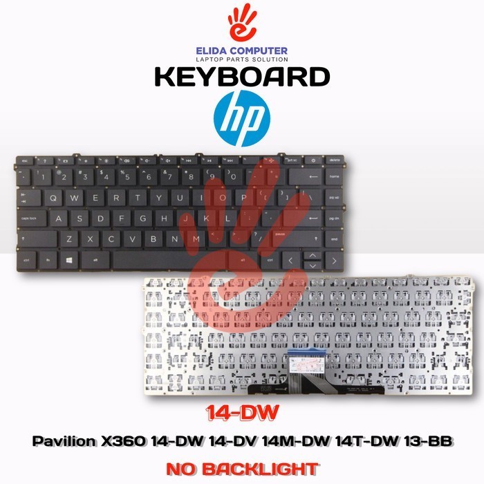 KEYBOARD HP PAVILION 14-DV0501TX 14-DV0502TU 14-DV0502TX 14-DV0506TU