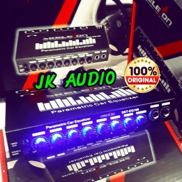 Parametrik Equalizer Car Audio Pre-Amp Karaoke Audio sytem SKELETON