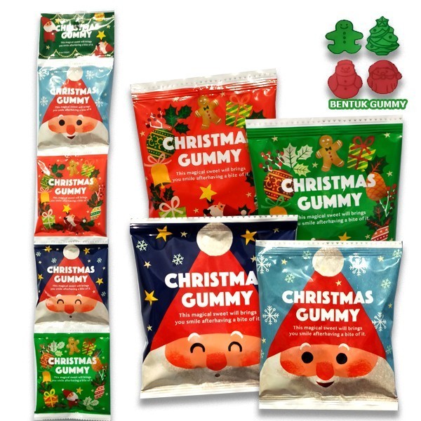 

yang dicari@@@@] Christmas Gummy Strawberry Green Apple 4's