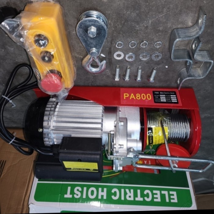 Electrik Hoist Katrol Kerekan Pa800 Ch
