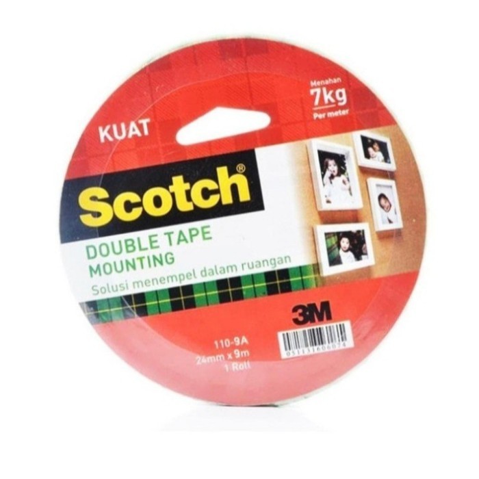 

3M scotch mounting tape 110-9A 24mmx9M DISKON