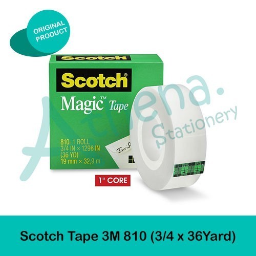 

HOT SALE Scotch Magic Tape 3M 810 (3/4 x 36Yard)