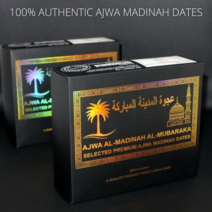 

Kurma Ajwa Royal Black Premium Asli Madinah 1 Kg MS