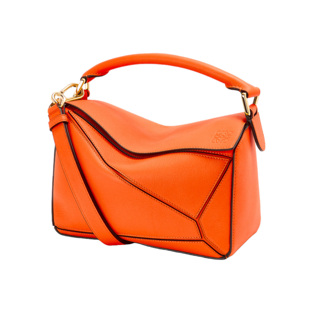 LOEWE Small Puzzle in Orange