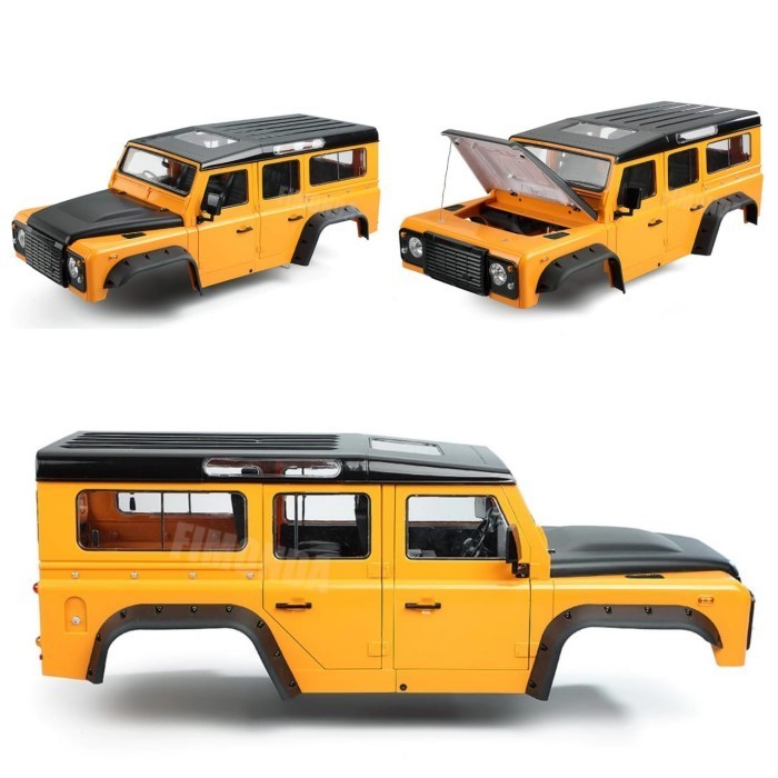 Hard Body Defender D110 Scale Complete 1/10 313mm RC Adventure Crawler