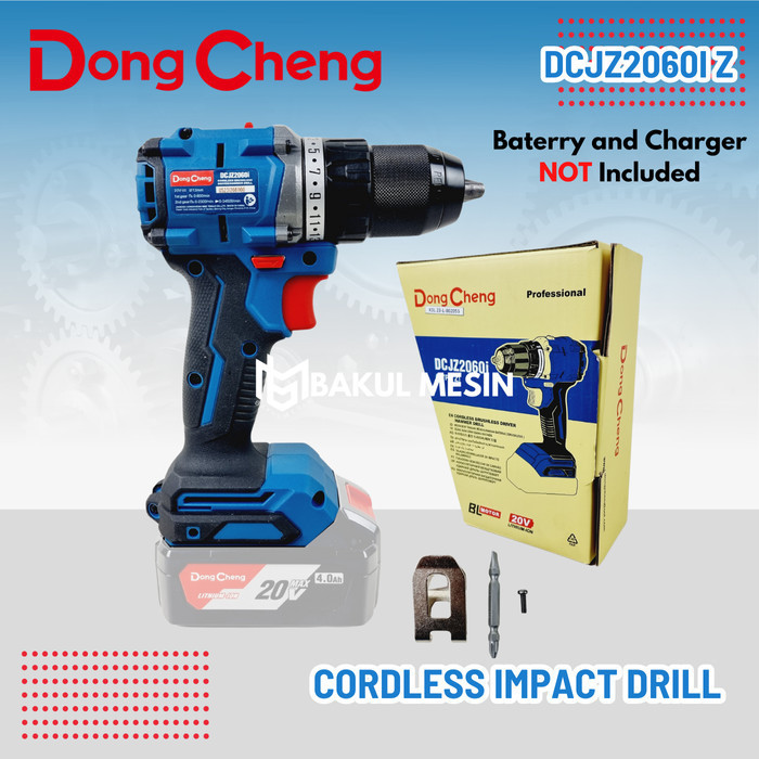 DONGCHENG DCJZ2060I Z IMPACT DRILL BOR TEMBOK BRUSHLESS DCJZ 2060I