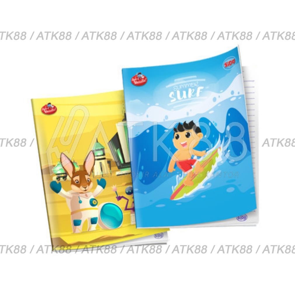 

gd-8 Buku Tulis SIDU Sinar Dunia 38 Lembar Pak isi 10 Buku Original