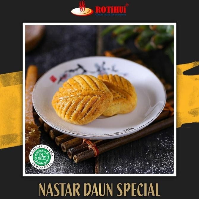 

New Nastar Daun Isi 3 Pcs Terbaik