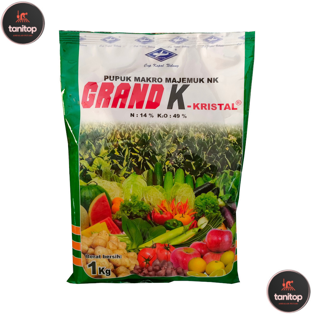 Grand K Kristal 1 Kg Pupuk Pertumbuhan Padi
