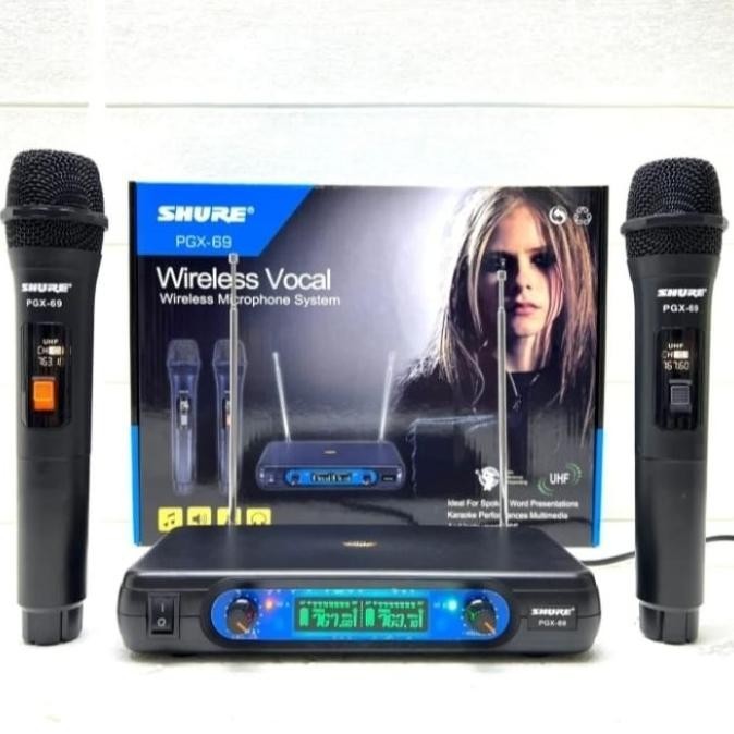 mic Karaoke Wireless sh Pgx69 Support smart tv youtube
