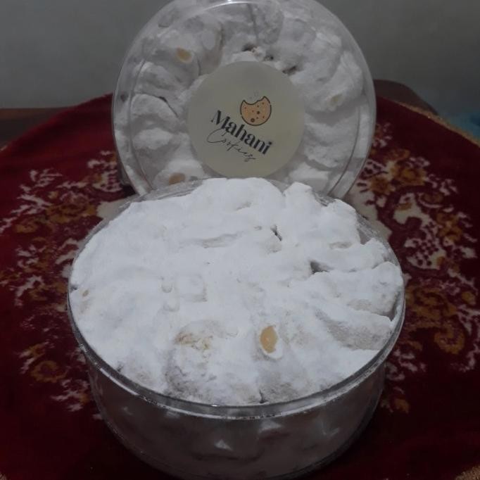 

New Kue Putri Salju Kue Kering Wisman Putri Salju Dalam Toples 500Gr Terbaik