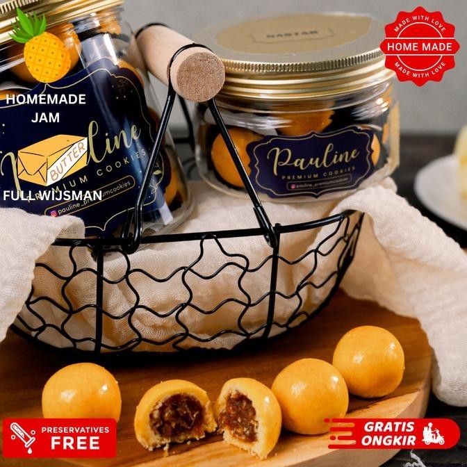 

New Kue Kering Premium Nastar Wysman - Pauline Premium Cookies Original