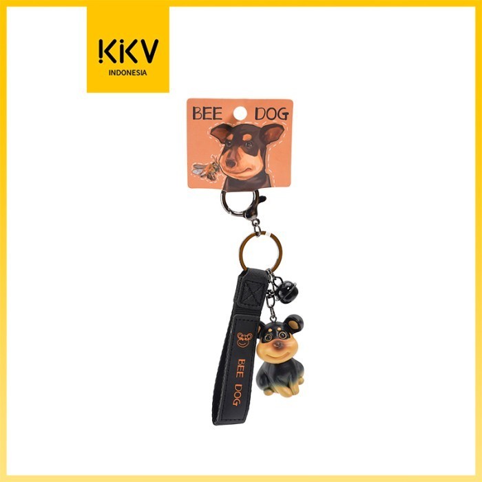 Kkv - Gantungan Kunci Anjing Bee Dog Aksess Keychain Lucu