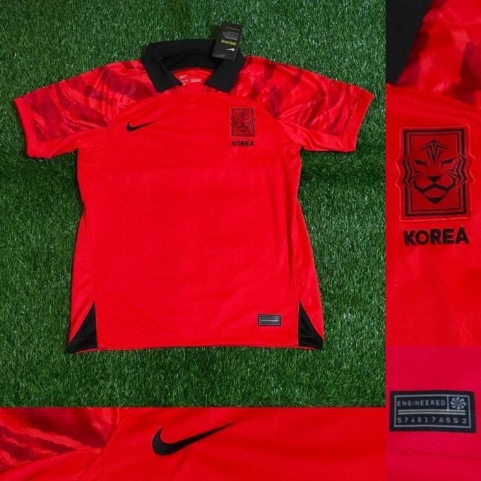 JERSEY BOLA KOREA SELATAN HOME 22/23 GRADE ORI
