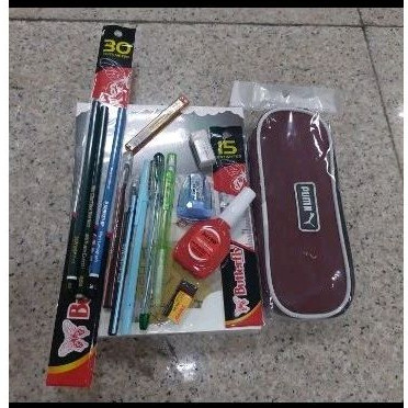 

Paket Alat Tulis Lengkap Buku 1 Pak / Hadiah Lomba / Souvenir Hadiah
