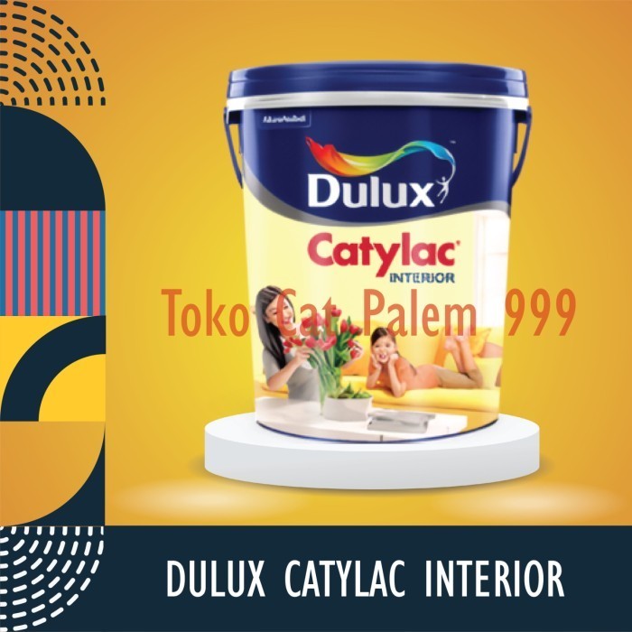Cat Tembok Interior Dulux Catylac Putih 1501 / Warna Catalog 25Kg Pail