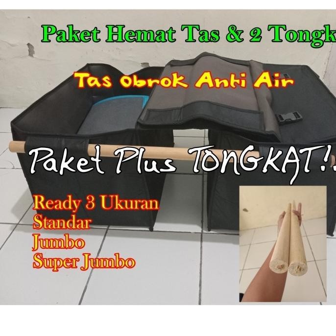 Tas Obrok Tas Kurir Anti Air Keranjang Motor Tas Motor Samping BS01