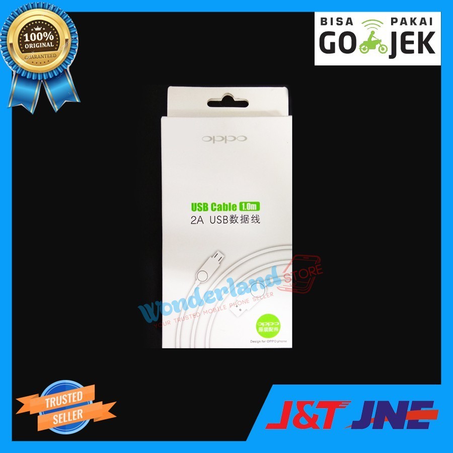 Kabel Data OPPO Micro USB Original for all type - Wonderland Store Bandung