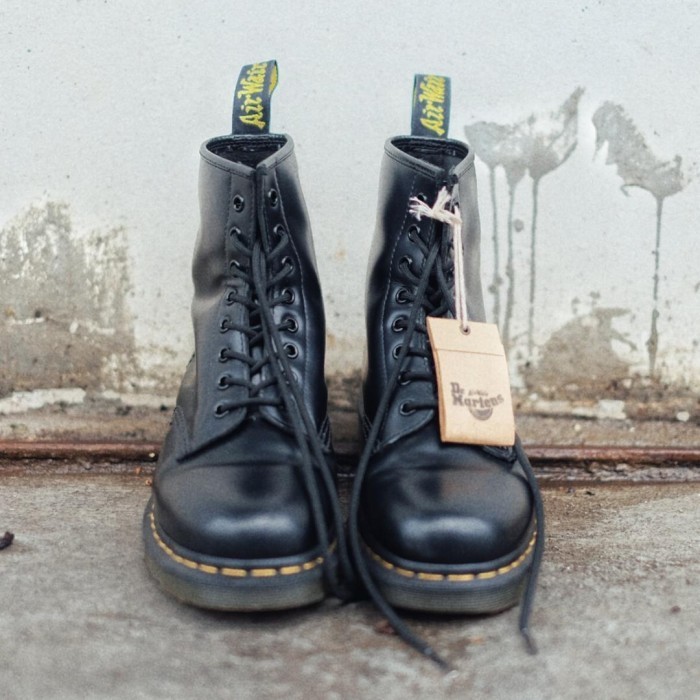 Dr martens 1460 black smooth