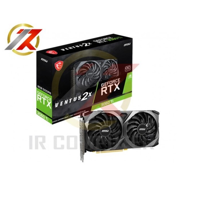 Vga Msi Geforce Rtx 3060 Ti Ventus 2X 8G Ocv1 Lhr Rtx3060Ti 3060Ti