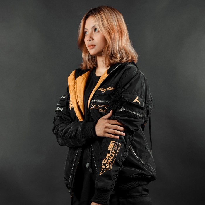 Kremlin Bomber Hood Jacket - Blitz