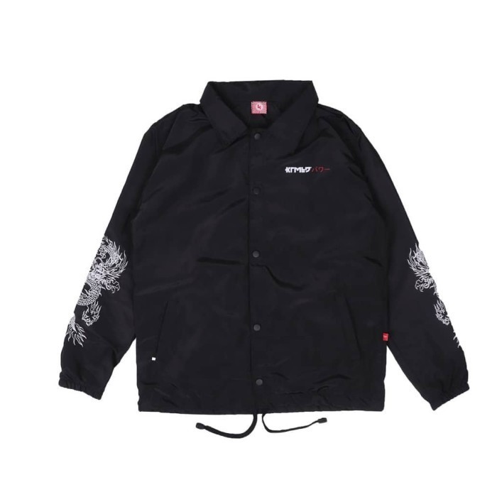 Kremlin Coach Jacket Japan Hitam - Katana