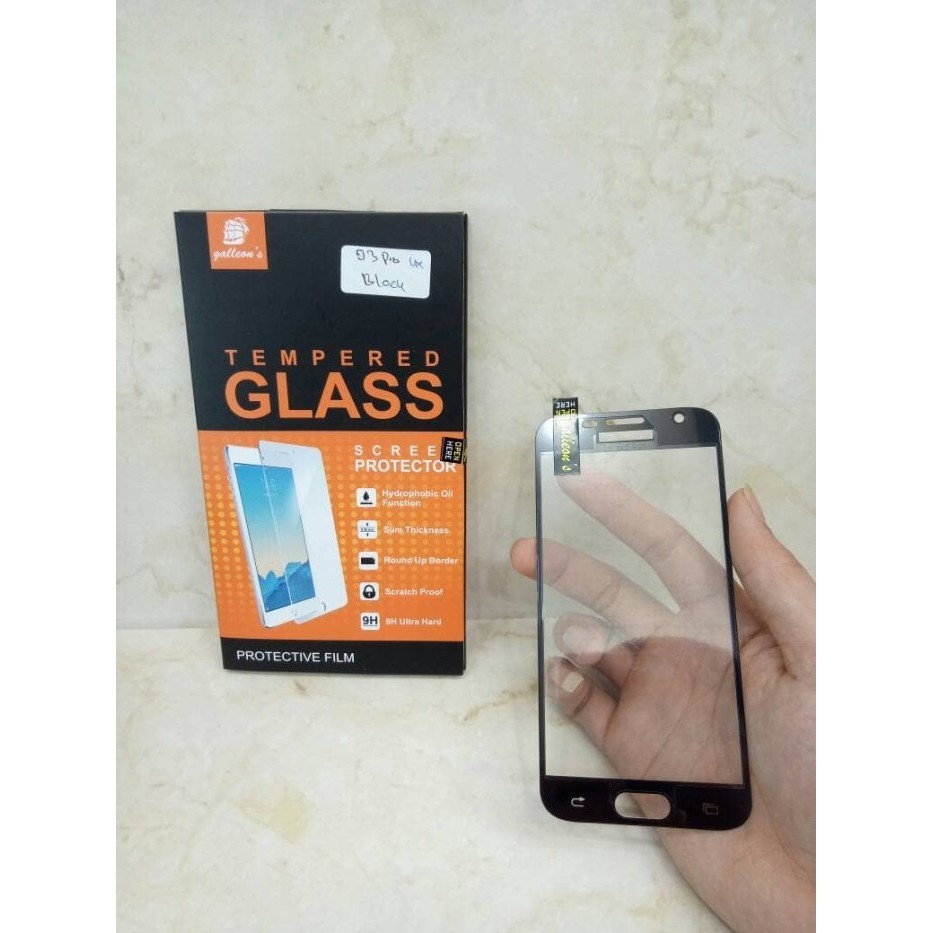 Anti Gores Kaca J3 Pro Temper Tempered Glass Full J3Pro 2017