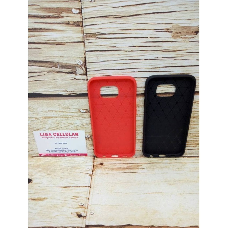 Case Samsung S6 Casing Softcase Galaxy S6 Flat Delkin Case