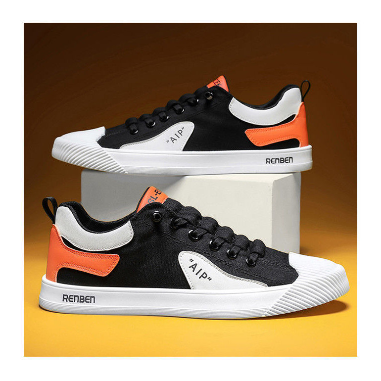 Sepatu Pria, Sepatu Pria Musim Semi Baru, Sepatu Selop Kain Serbaguna Trendi