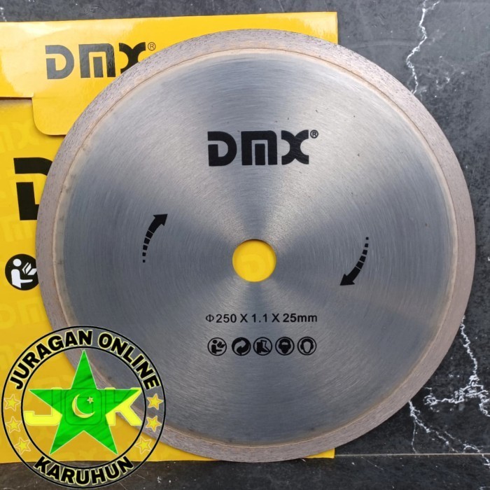 Mata Pisau Potong Batu 10 Inch Dmx Mata Gerinda Diamond Cutting Wheel