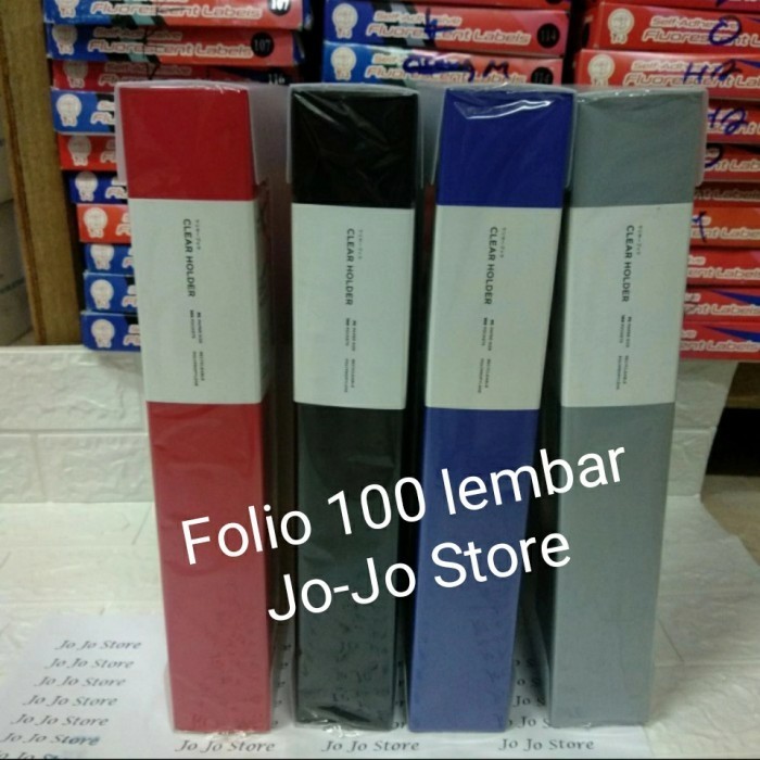 

Clear Holder/Dokument Keeper/Display Book Folio/ F4 100 Lembar Daiichi