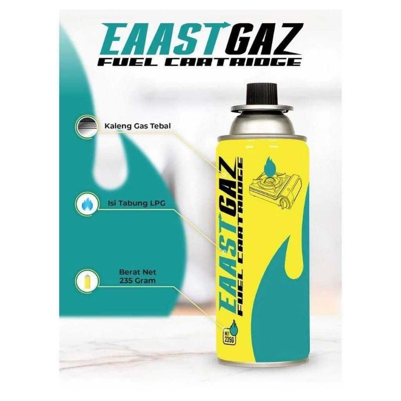 BWI Tabung Gas Kaleng Untuk Kompor Portable Super Cook / Gas Kaleng / Gas Kompor Portable