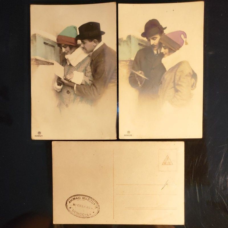 

Vintage Postcard Kuno 1930 Kartu Pos Jadul Original