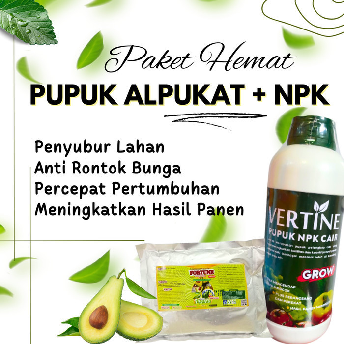 Pupuk Organik Booster Alpukat, Npk Pelebat Alpukat Organik Cepat Buah