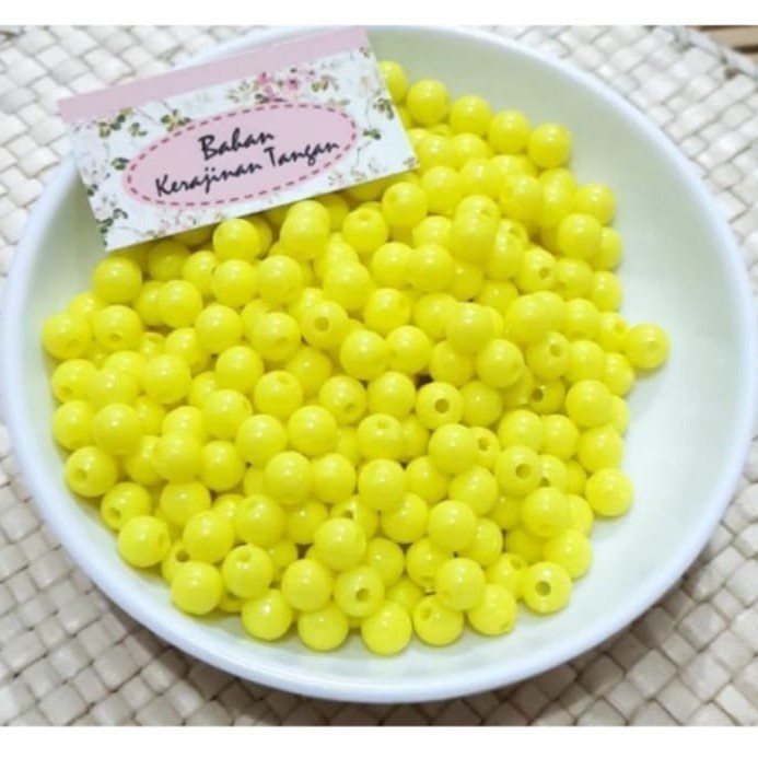 

1Pon Manik Manik Kapur Susu Mote Kapur 06Mm Dan 08Mm