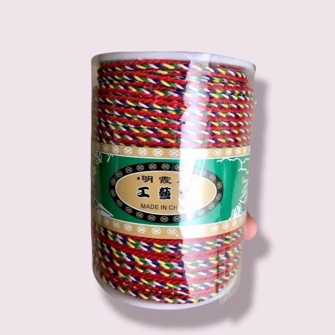 

Tali Pancawarna Benang 5 Warna Diameter 3Mm Per Roll