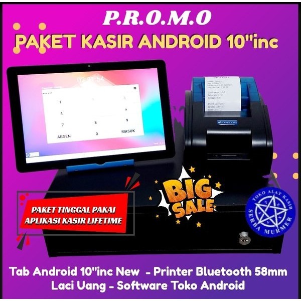 Mesin Kasir android untuk toko dan usaha lain
