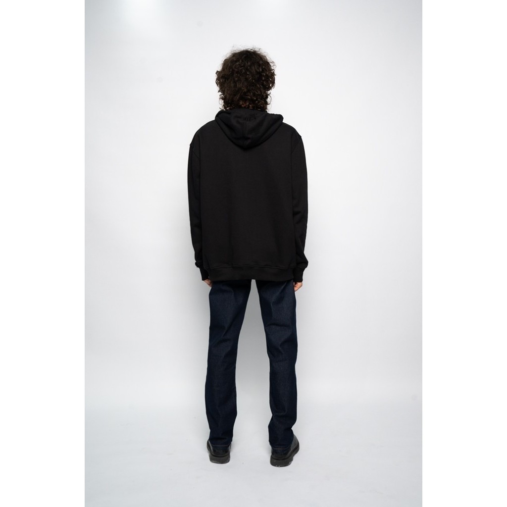 Erigo Hoodie Zipper Lyam Black Unisex