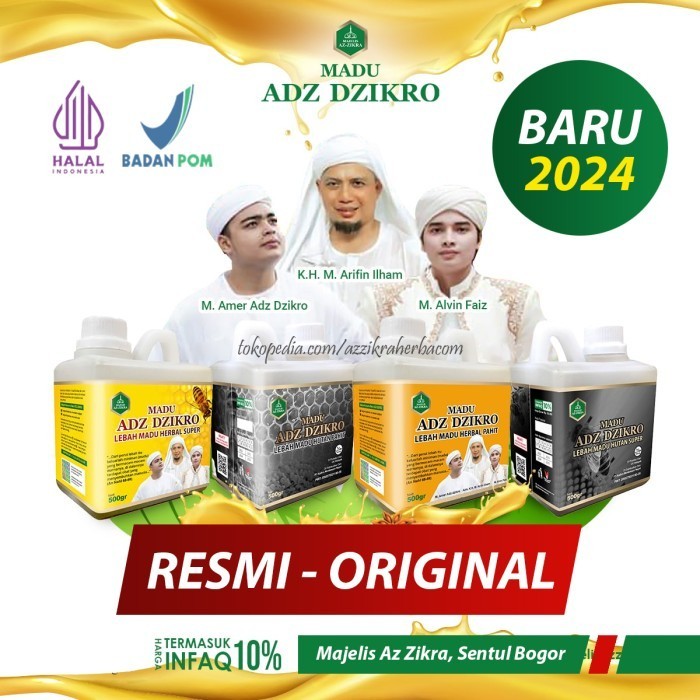 

Madu Adz Dzikro Hitam Pahit Az Zikra Azzikra 500 Gr