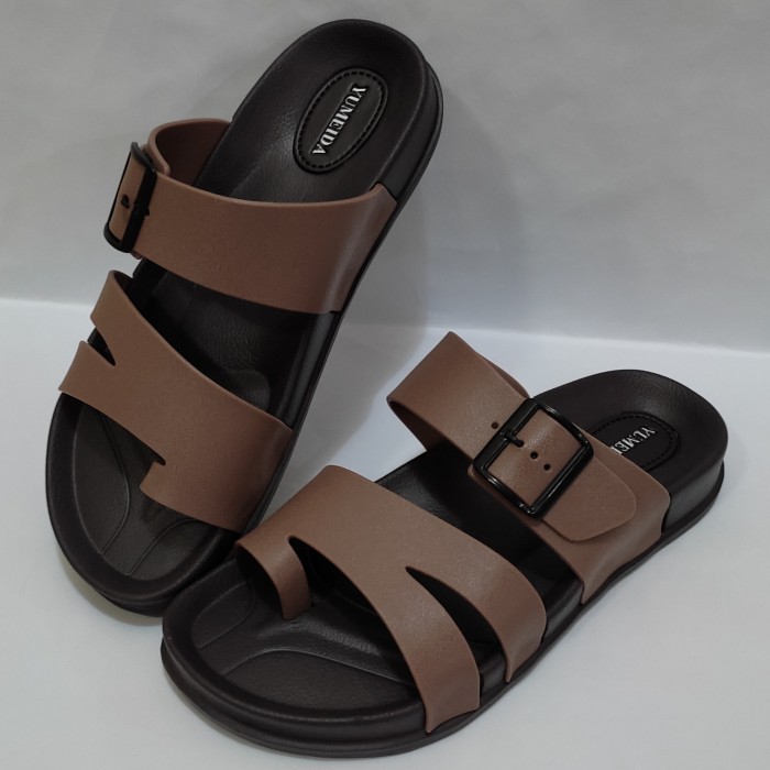 Sandal Pria Jepit Jempol S38-43 Yumeida Gesper Sendal Karet