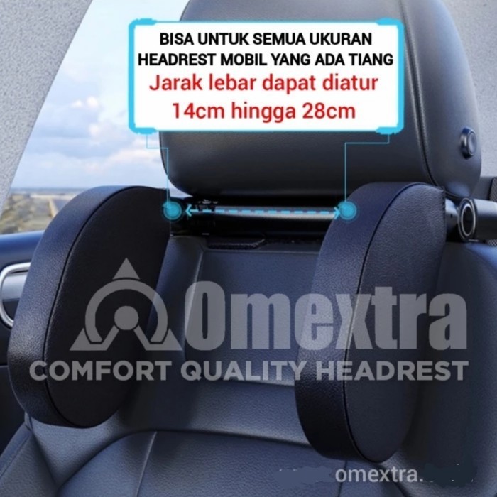 Bantal Omextra- Rest Pillow Car 3 Generation- Bantal Omextra