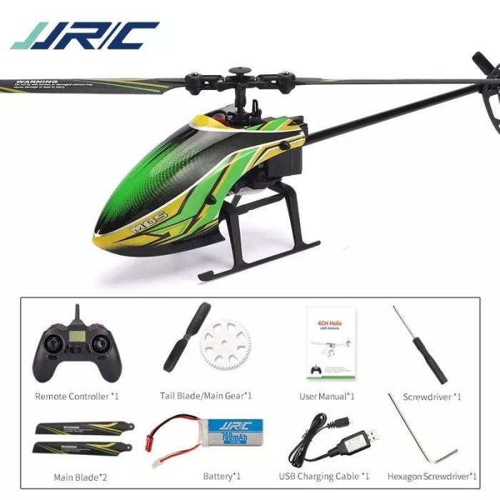 Rc Helicopter Mainan Anak Jjrc M05 6-Axis Gyro Rc Helikopter 4Ch 2.4G