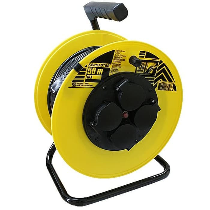 Kenmaster Kabel Roll 50 Meter 10A Sni - Kabel Rol 4 Lu 50M
