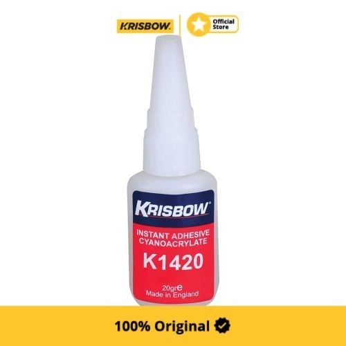 Krisbow Bond Plastic & Lem Plastik Karet 20 Gr K1420