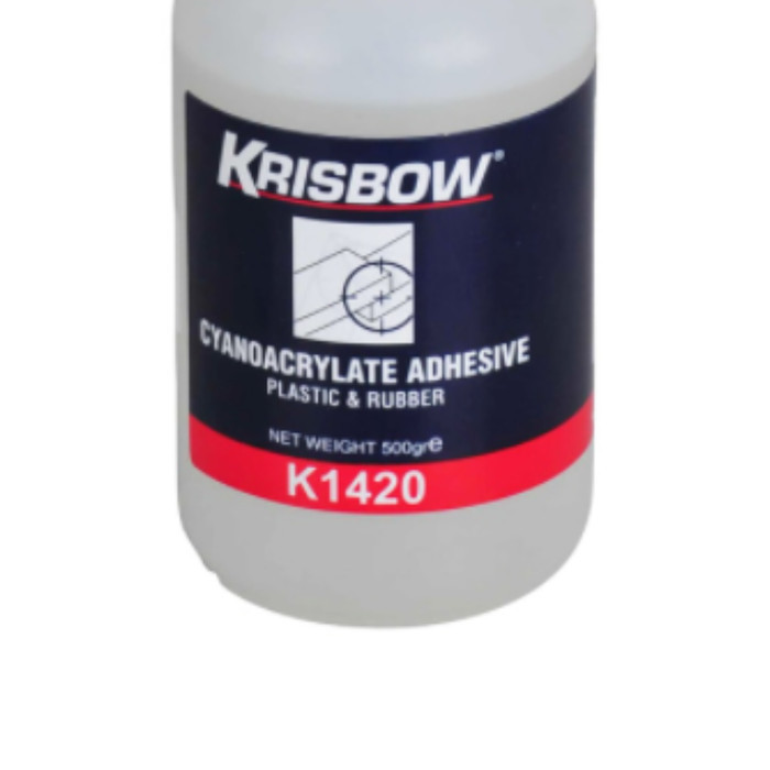 Krisbow Bond Plastic & Lem Plastik Karet Gr K1420