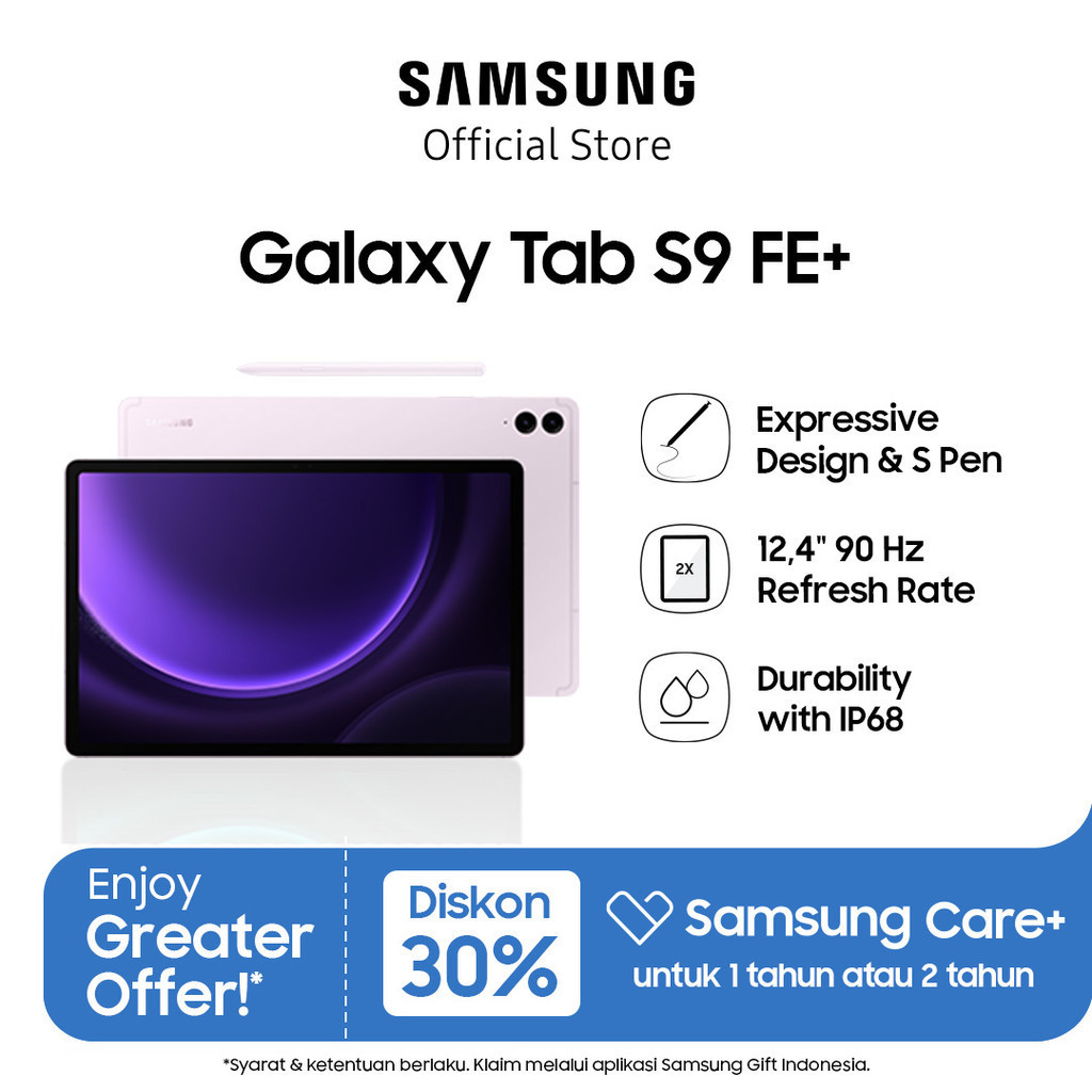 Samsung Galaxy Tab S9 FE+ 12/256GB - Lavender