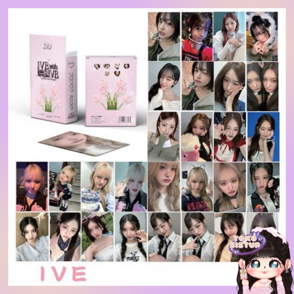 [TS] IVE HOLOGRAM PHOTOCARD LOMO CARD PHOTO CARD KPOP LOMOCARD KPOPERS PHOTOCARD