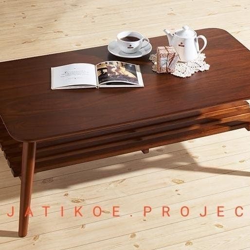 Terbaru Meja Tamu Jati Model Jengki Minimalis Larisdagang