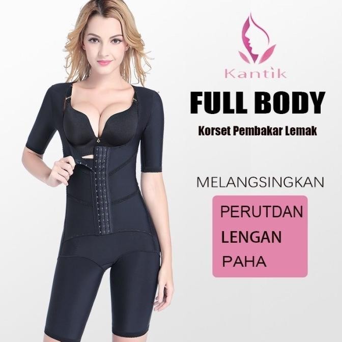 Full Body Korset Body Shaper With Tourmaline Crystal Korset Tarzira