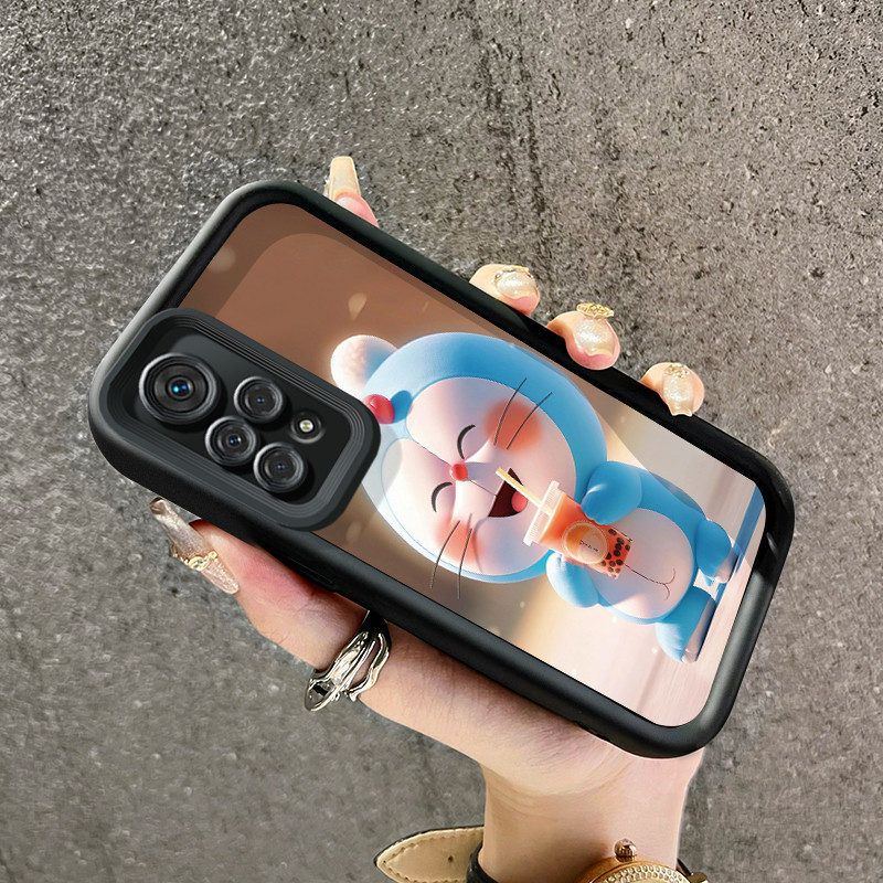 Casing Hp Xiaomi Redmi Note 11 Redmi Note 11s Redmi Note 11 Pro 5G Case pola Doraemon pelindung Kesi